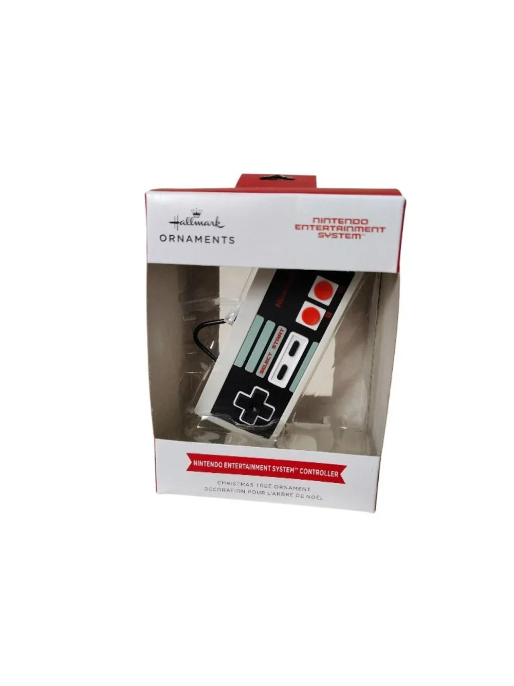 Hallmark Nintendo NES Controller Christmas Ornament In Box Retro Gaming Holiday